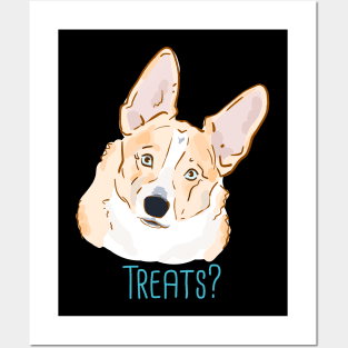 Treats? Corgi Posters and Art